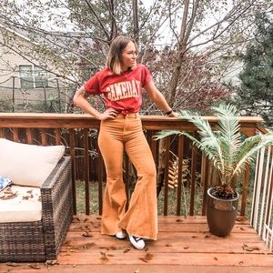 By Together Mustard Flare Cords